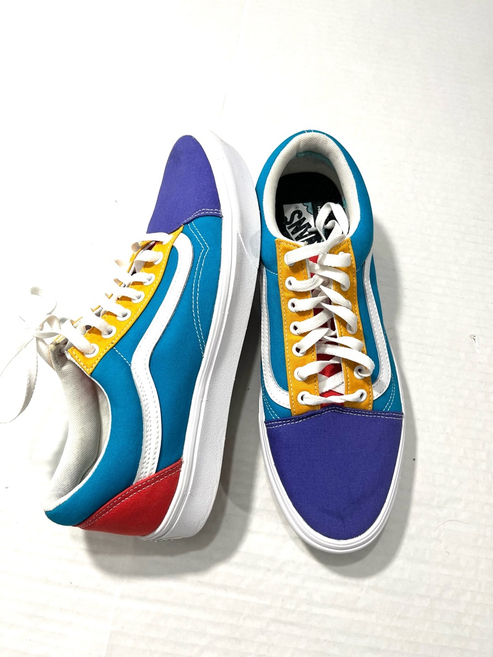 VANS OLD SCHOOL COMFY CUSH  COLOR BLOCK MENS SNEAKER